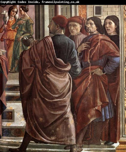 Domenicho Ghirlandaio Vertreibung Joachims aus dem Tempel